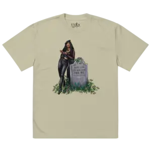 Unbothered Oversized SS Faded Eucalyptus Tee