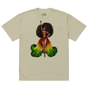 Excellence Unity Oversized SS Faded Eucalyptus Tee