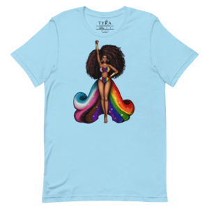 Excellence Pride SS Light Blue Tee