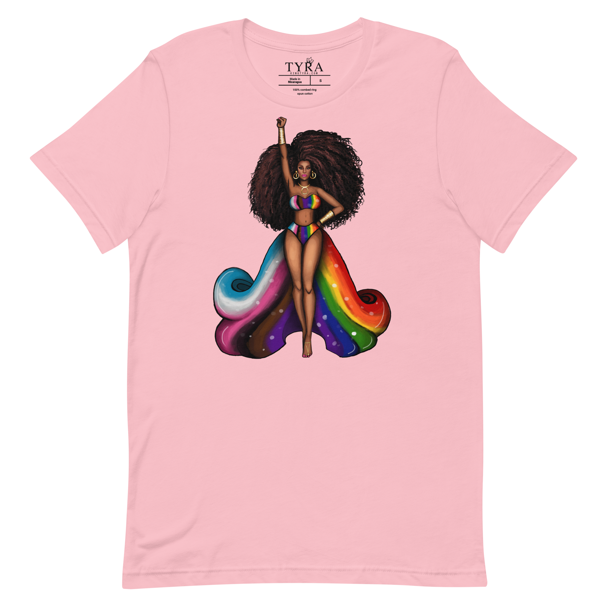 Excellence Pride SS Pink Tee