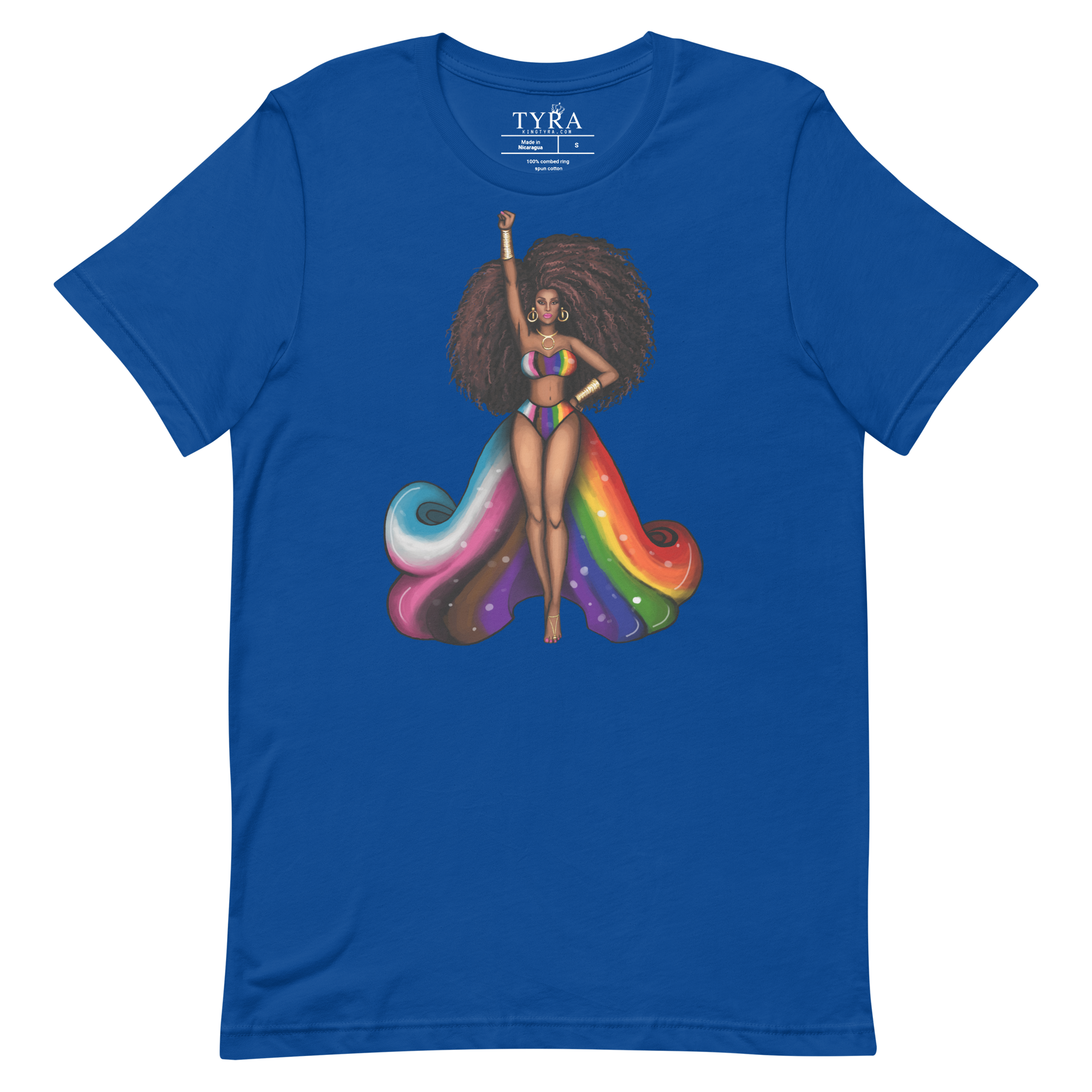 Excellence Pride SS Blue Tee