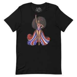 Excellence American Sweetheart SS Black Tee