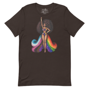 Excellence Pride SS Brown Tee