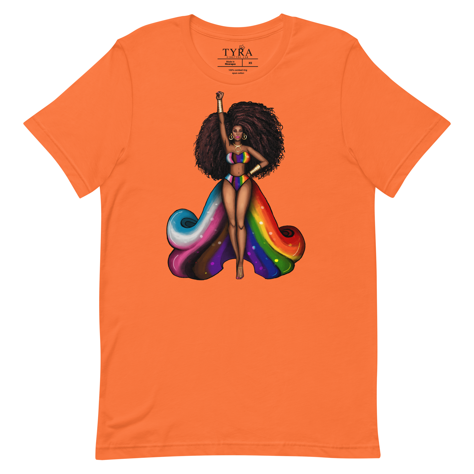 Excellence Pride SS Orange Tee