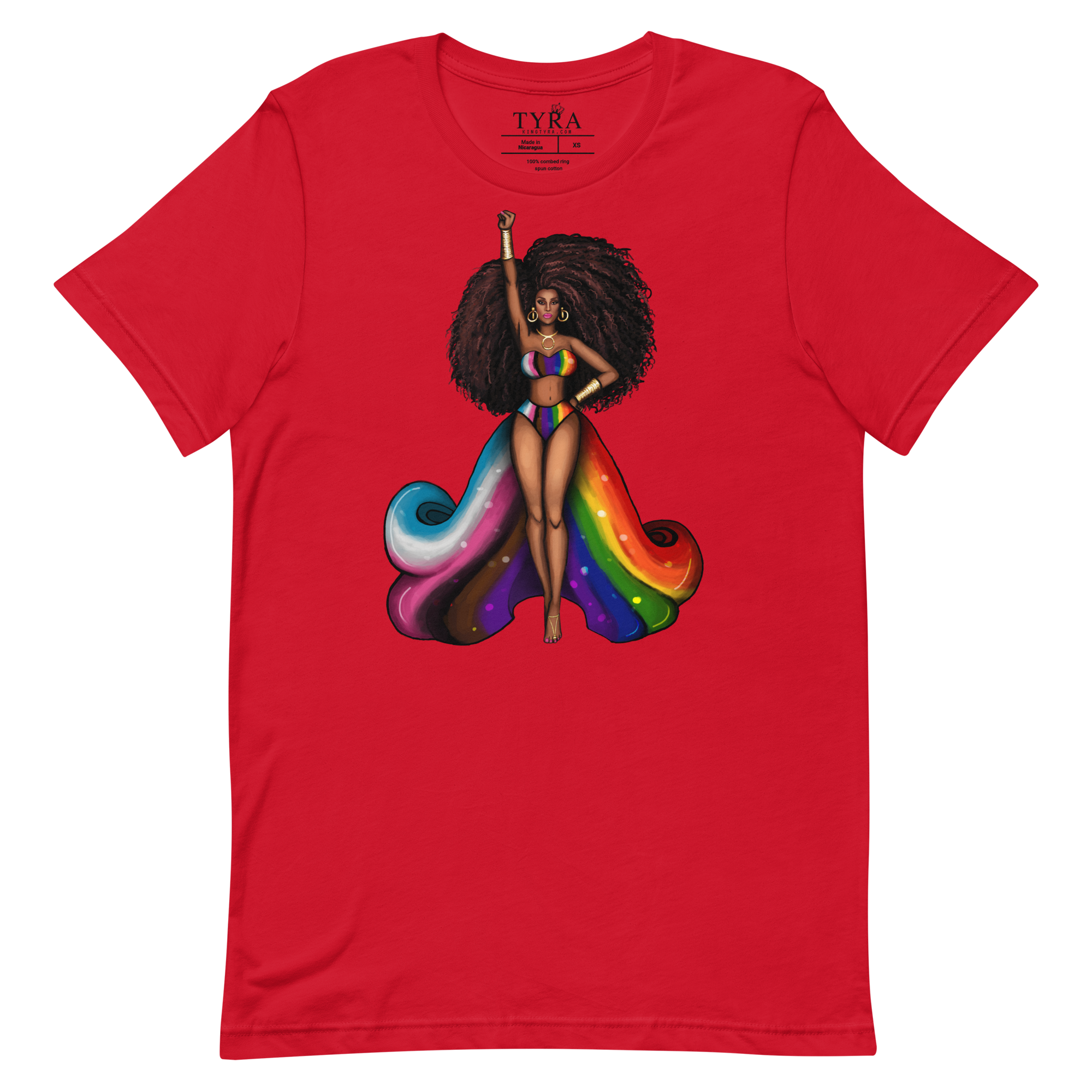 Excellence Pride SS Red Tee