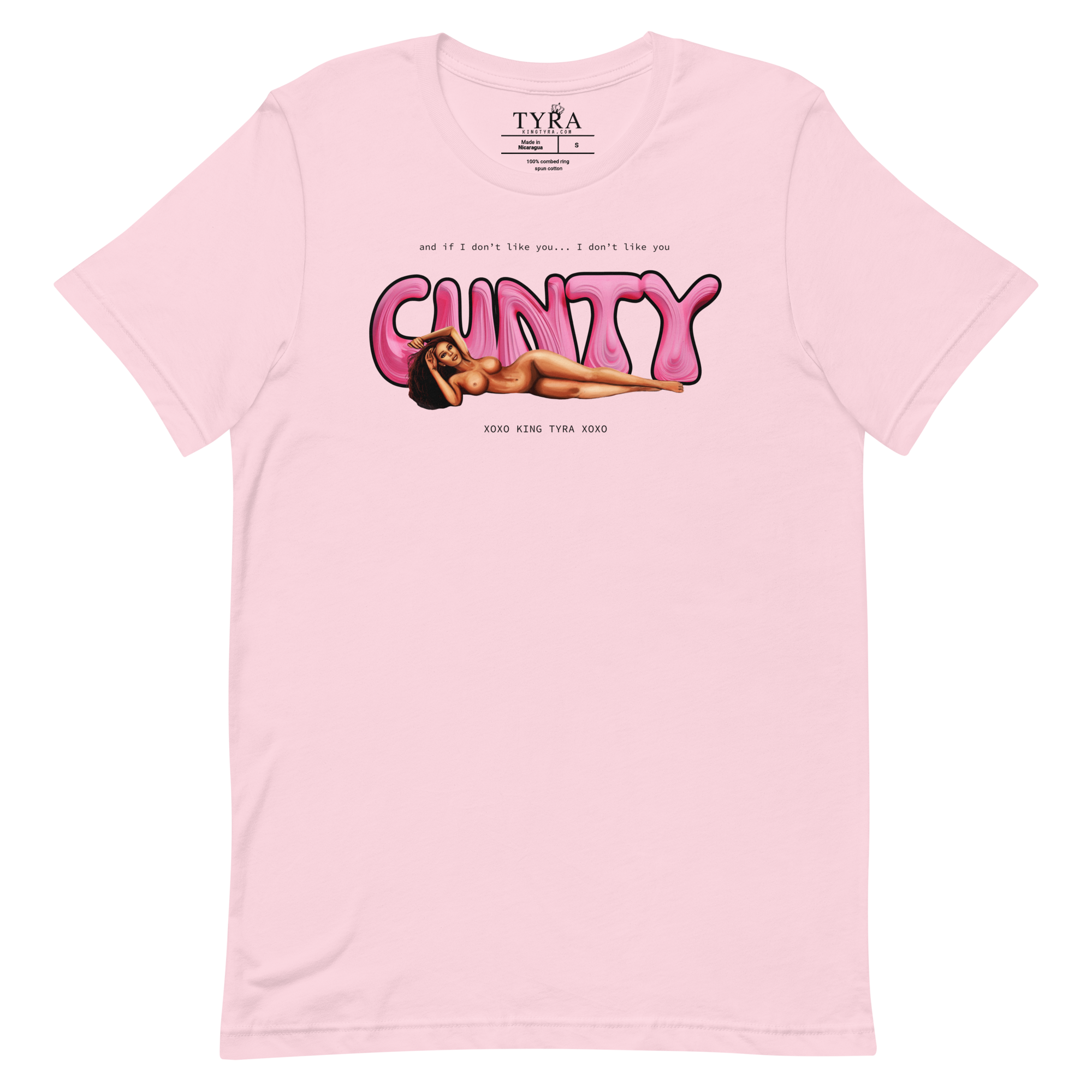 SS Soft Pink Cunt Tee