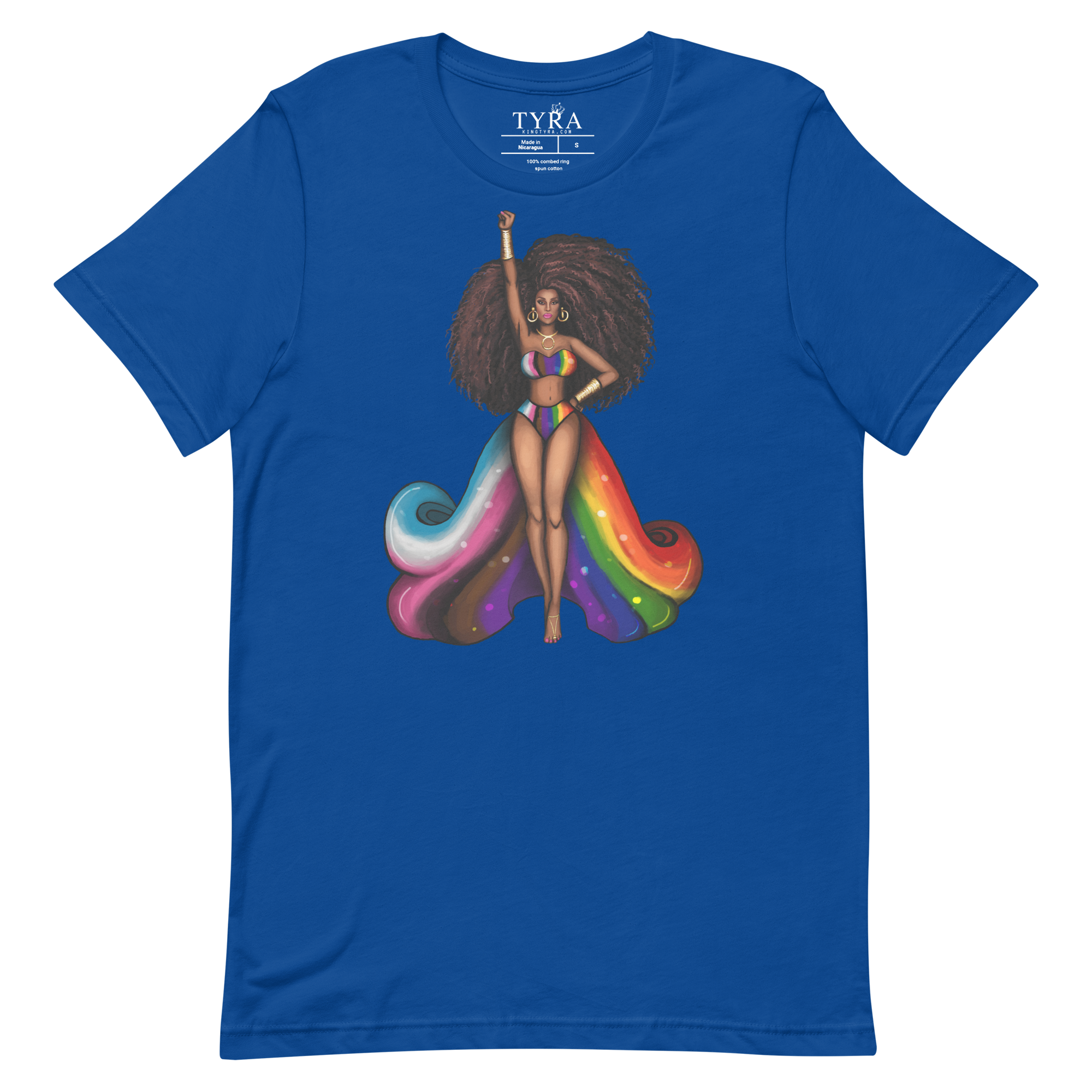 Excellence Pride SS Blue Tee