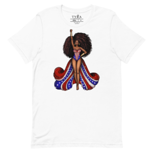 Excellence American Sweetheart SS White Tee