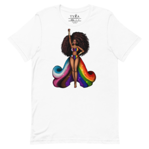 Excellence Pride SS White Tee